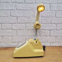 Load image into Gallery viewer, Retro Telephone Lamp Mustard / Cream