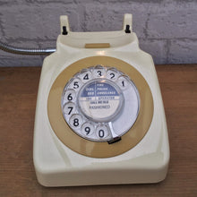 Load image into Gallery viewer, Retro Telephone Lamp Cream / Mustard