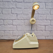 Load image into Gallery viewer, Retro Telephone Lamp Cream / Mustard