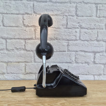 Load image into Gallery viewer, Retro Telephone Lamp Black