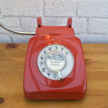 Load image into Gallery viewer, Retro Telephone Lamp Red