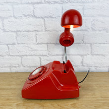 Load image into Gallery viewer, Retro Telephone Lamp Red