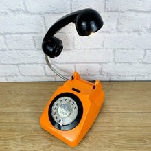 Load image into Gallery viewer, Orange Black Lamp, Nostalgic Desk Lamp