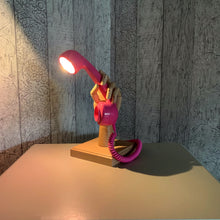 Load image into Gallery viewer, Retro Telephone Handset Lamp Pink