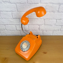 Load image into Gallery viewer, Retro Telephone Lamp Orange