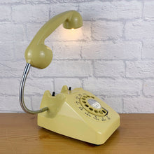 Load image into Gallery viewer, Retro Telephone Lamp Mustard