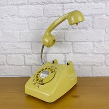 Load image into Gallery viewer, Retro Telephone Lamp Mustard