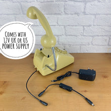 Load image into Gallery viewer, Retro Telephone Lamp Mustard