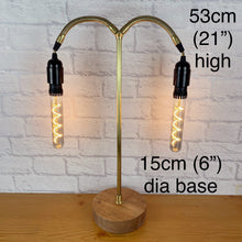 Load image into Gallery viewer, Industrial Decor, Industrial Lamp, Industrial Vintage, Vintage Home Decor, Quirky Decor, Vintage Lighting, Industrial Gifts, Statement Lamp