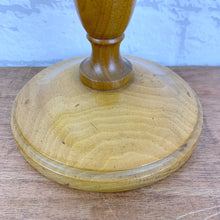 Load image into Gallery viewer, Antique Wooden Lamp Base.