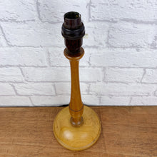 Load image into Gallery viewer, Antique Wooden Lamp Base.