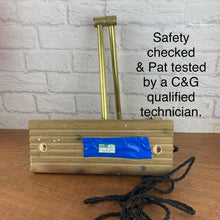 Load image into Gallery viewer, Industrial Brass Wall Light With Extending Arm.