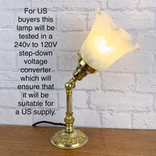 Load image into Gallery viewer, Vintage Brass Lamp