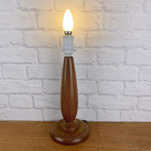 Load image into Gallery viewer, Mid Century Teak Lamp.