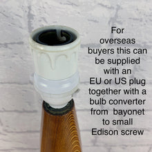 Load image into Gallery viewer, Mid Century Teak Lamp.