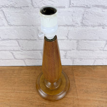 Load image into Gallery viewer, Mid Century Teak Lamp.
