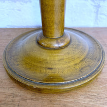 Load image into Gallery viewer, Wood Table Lamp, Vintage 1920s