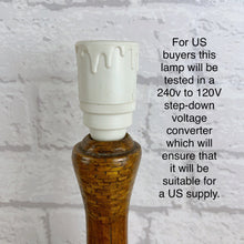 Load image into Gallery viewer, Rustic Vintage Wood Lamp