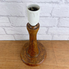 Load image into Gallery viewer, Rustic Vintage Wood Lamp