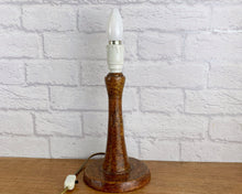 Load image into Gallery viewer, Rustic Vintage Wood Lamp