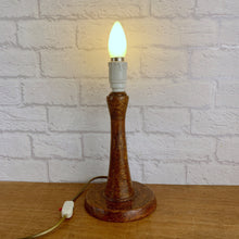 Load image into Gallery viewer, Rustic Vintage Wood Lamp