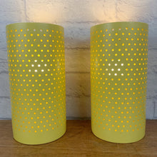 Load image into Gallery viewer, Pair Of Yellow Lamps