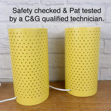 Load image into Gallery viewer, Pair Of Yellow Lamps