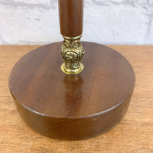 Load image into Gallery viewer, Mid Century Wood Table Lamp