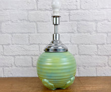Load image into Gallery viewer, Art Deco Ceramic Beehive Lamp.
