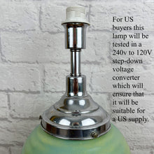 Load image into Gallery viewer, Art Deco Ceramic Beehive Lamp.
