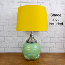 Load image into Gallery viewer, Art Deco Ceramic Beehive Lamp.