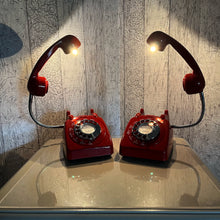 Load image into Gallery viewer, Pair Of Retro Bedside Lamps.