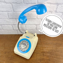 Load image into Gallery viewer, Quirky Gift, Retro Telephone Lamp.