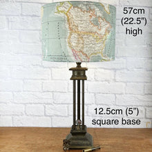 Load image into Gallery viewer, Vintage Bronze Lamp, Explorer Decor