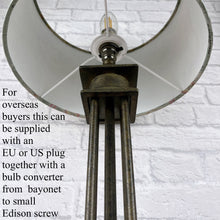 Load image into Gallery viewer, Vintage Bronze Lamp, Explorer Decor