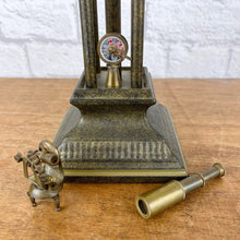 Load image into Gallery viewer, Vintage Bronze Lamp, Explorer Decor