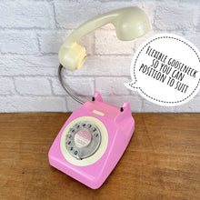 Load image into Gallery viewer, Retro Telephone Lamp Pink
