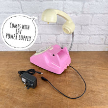 Load image into Gallery viewer, Retro Telephone Lamp Pink