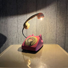 Load image into Gallery viewer, Retro Telephone Lamp Pink