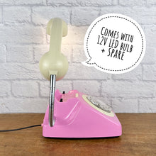 Load image into Gallery viewer, Retro Telephone Lamp Pink