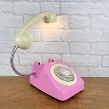 Load image into Gallery viewer, Retro Telephone Lamp Pink