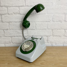 Load image into Gallery viewer, Grey & Green Desk Lamp, Office Decor.