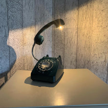 Load image into Gallery viewer, Retro Telephone Lamp Bluey Green