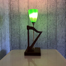 Load image into Gallery viewer, Vintage Harp Lamp, Gift For Harpist.