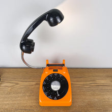 Load image into Gallery viewer, Desk Lamp Orange & Black, Working From Home Gift.