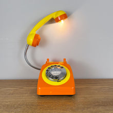 Load image into Gallery viewer, Dopamine Home Decor, Orange & Yellow Desk Lamp.