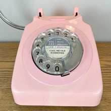 Load image into Gallery viewer, Soft Pink Desk Lamp, Retro Girly Gift.