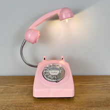 Load image into Gallery viewer, Soft Pink Desk Lamp, Retro Girly Gift.
