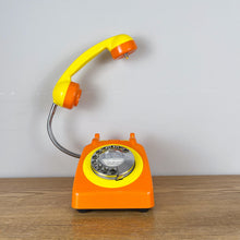 Load image into Gallery viewer, Dopamine Home Decor, Orange & Yellow Desk Lamp.