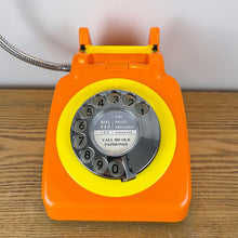 Load image into Gallery viewer, Dopamine Home Decor, Orange & Yellow Desk Lamp.